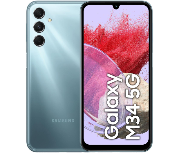 SAMSUNG Galaxy M34 5G 6/128GB Niebieski (M346B) - 1190000 - zdjęcie